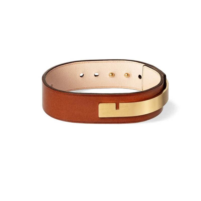 Bracelet homme large fermoir or | U'TURN.18