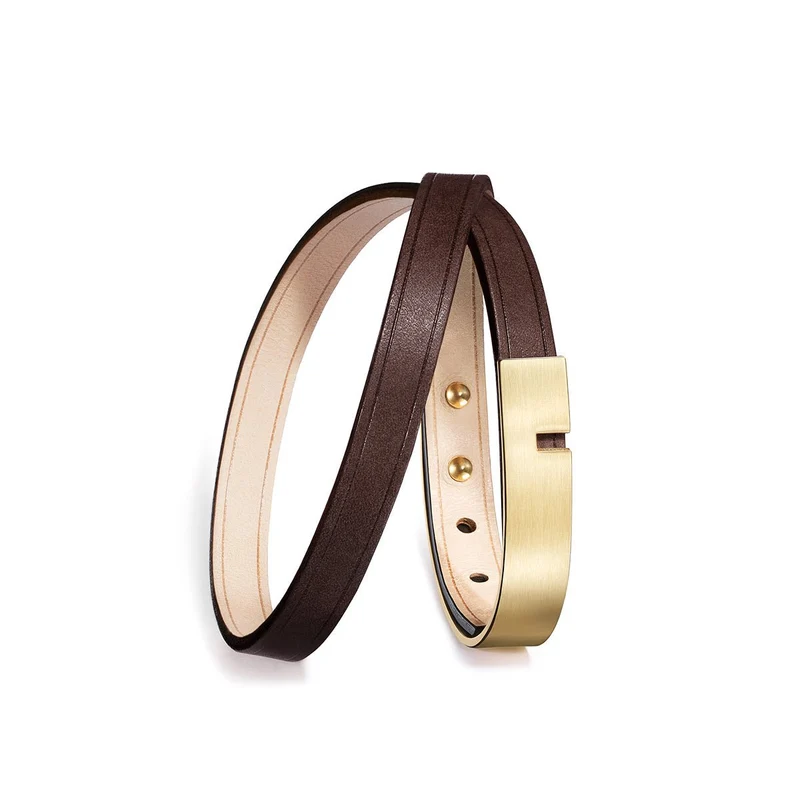 Bracelet double tour or | U'TURN TWICE