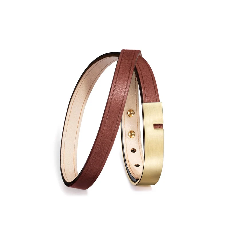 Bracelet double tour or | U'TURN TWICE