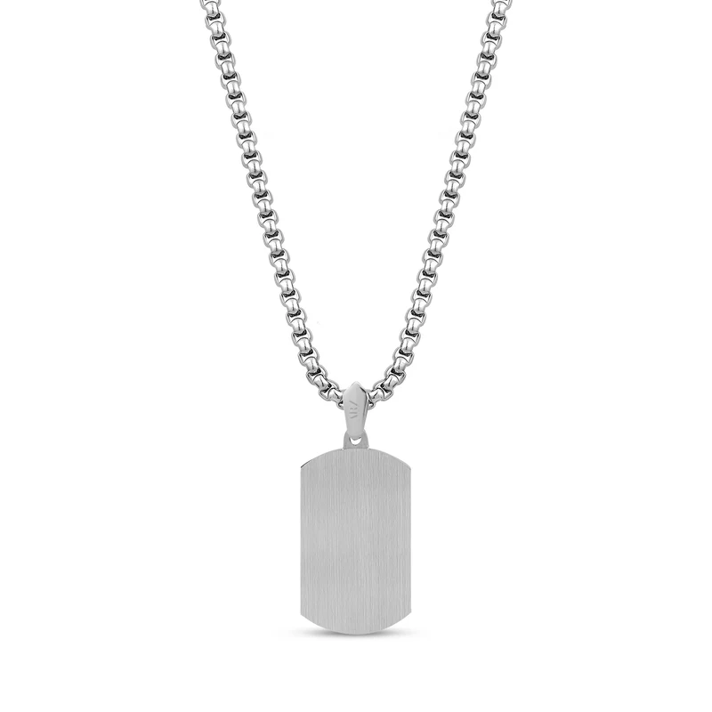plaque d'identité en diamant de laboratoire à facettes