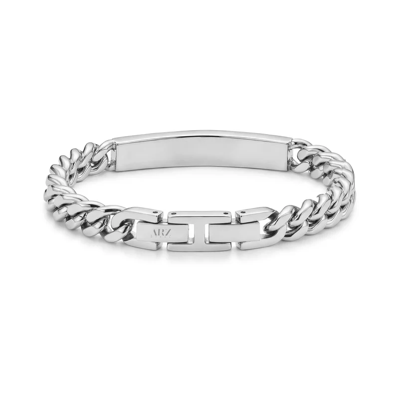 Bracelet « ID » aux courbes sculptées