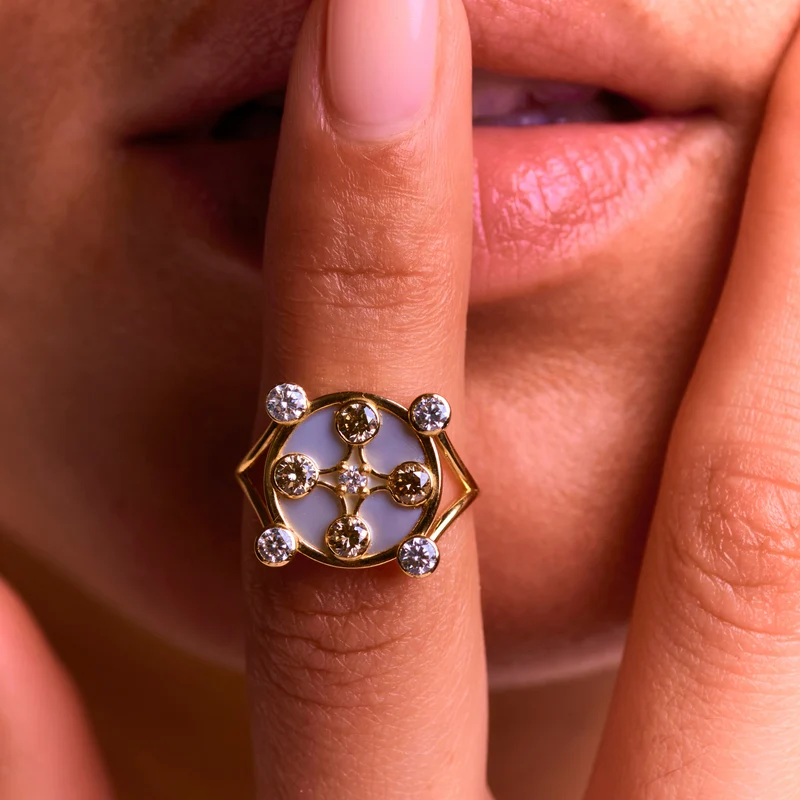 Selene Ring 1 Alba