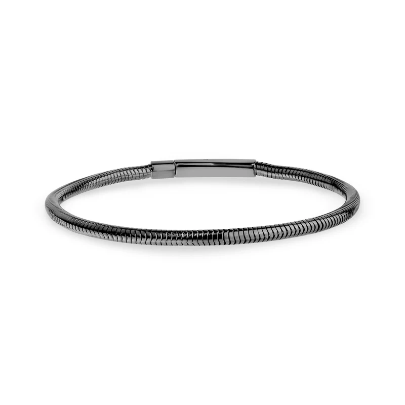 Bracelet serpent rond en bronze