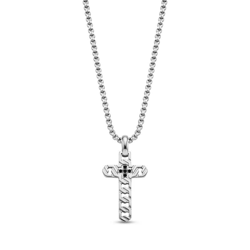 Collier croix de foi reliée