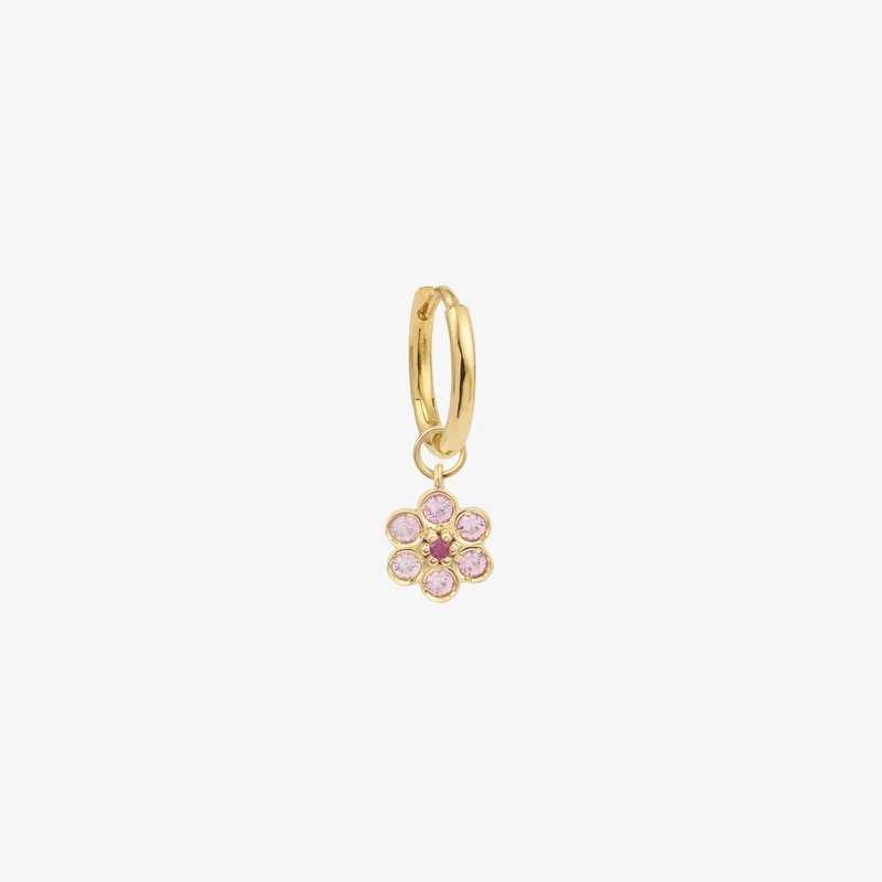 Mini Earring Miniflower 1–Pink