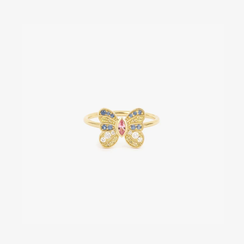 Butterfly Ring Pink