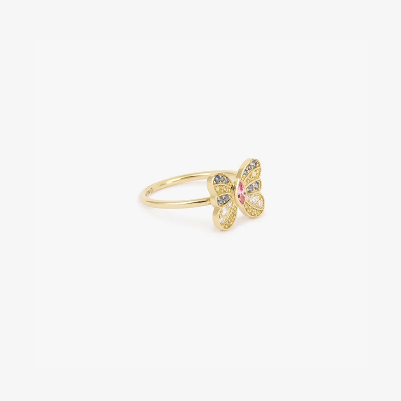 Butterfly Ring Pink