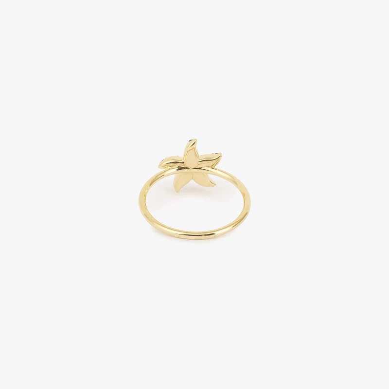 Starfish Ring Blue