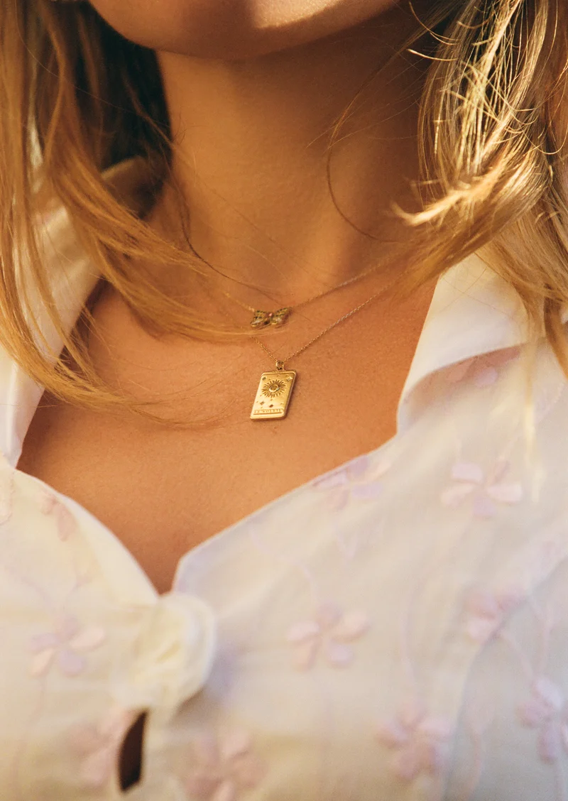 Tarot Necklace Sun