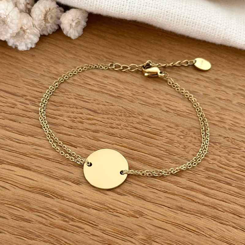 Bracelet "Come" acier