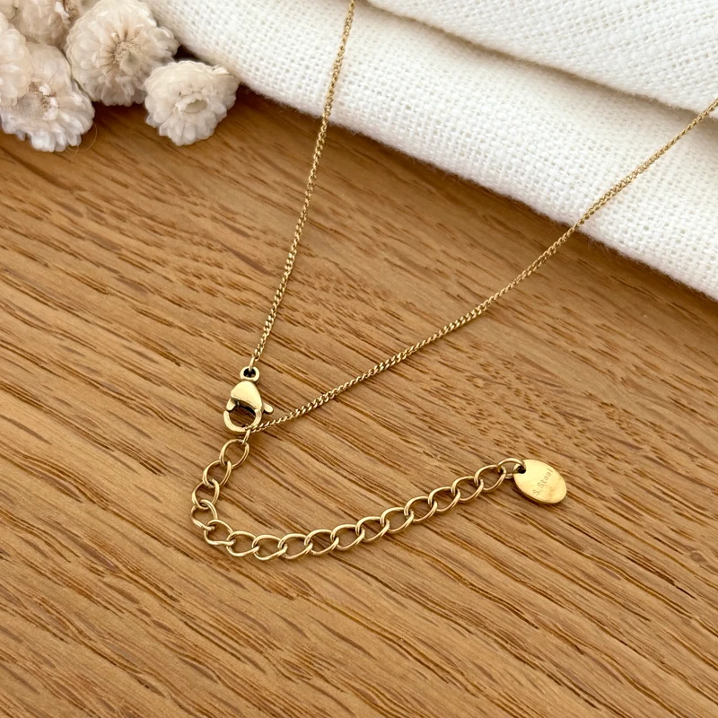 Collier "Judie" acier