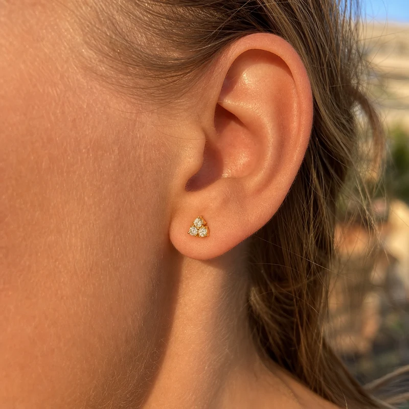 Piercings Trèfle (2 pièces)