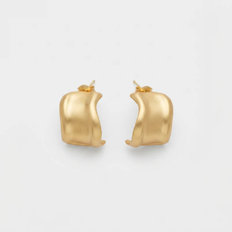 Boucles d’oreilles Drapé