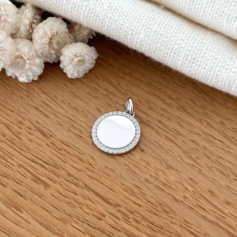 Pendentif "Honoree" argent