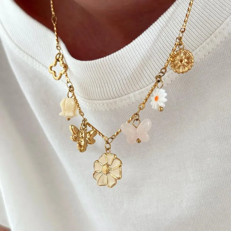 Collier "Eloria" acier