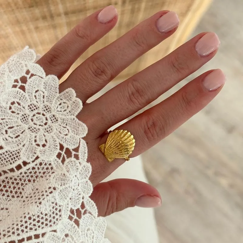 Bague "Azura" acier