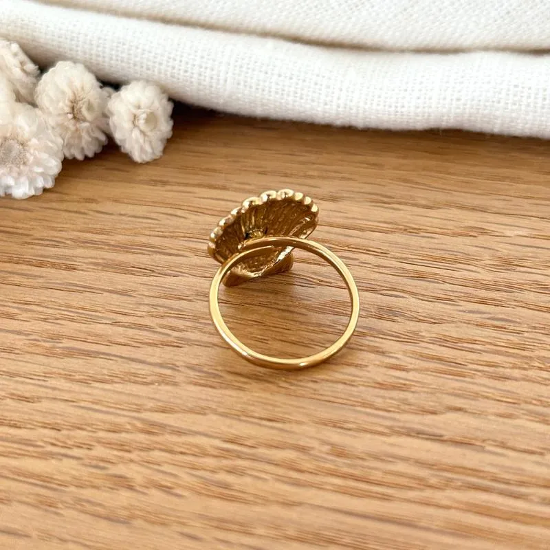 Bague "Azura" acier