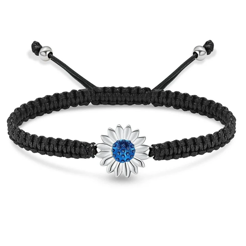 Bracelet Tissu Marguerite