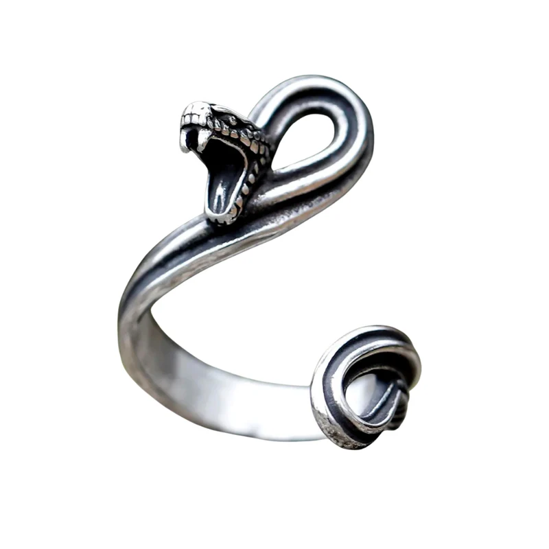 Bague Serpent Agressif