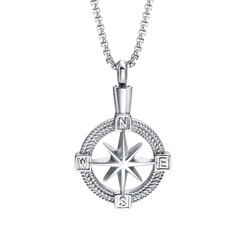 Collier Boussole Homme