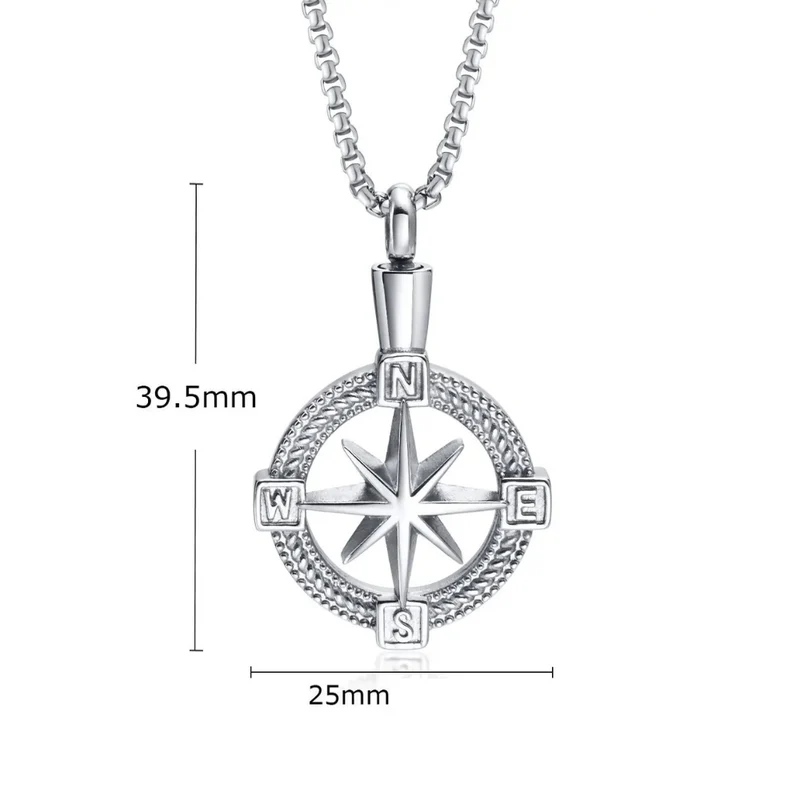 Collier Boussole Homme