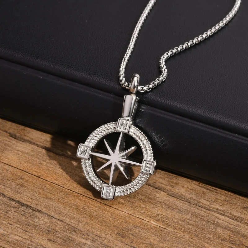 Collier Boussole Homme