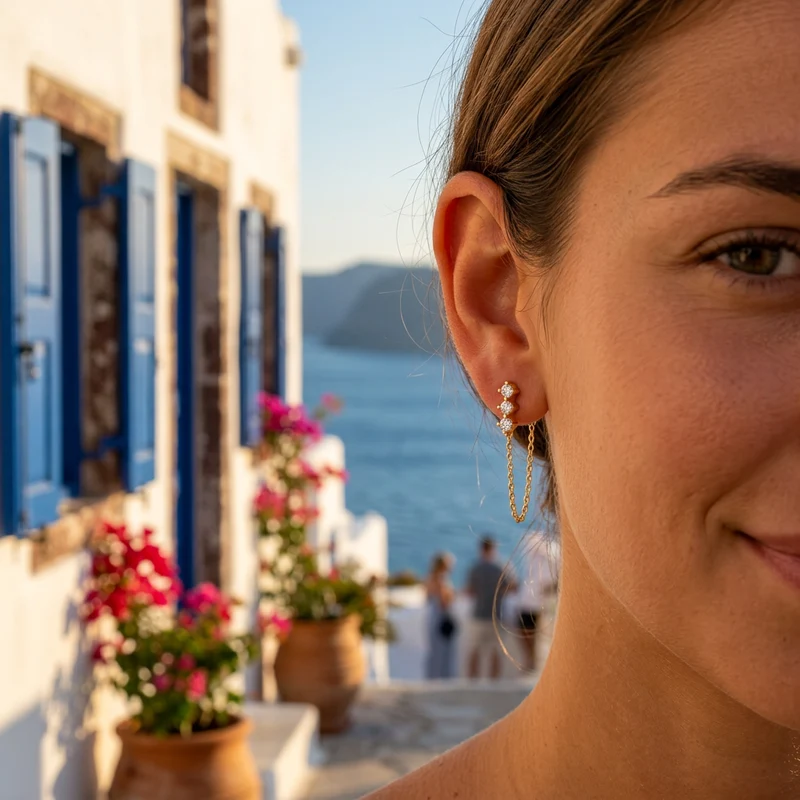 Boucles d’oreilles Élina