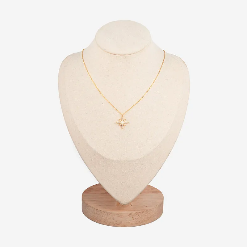 Collier Fin Pendentif étoile