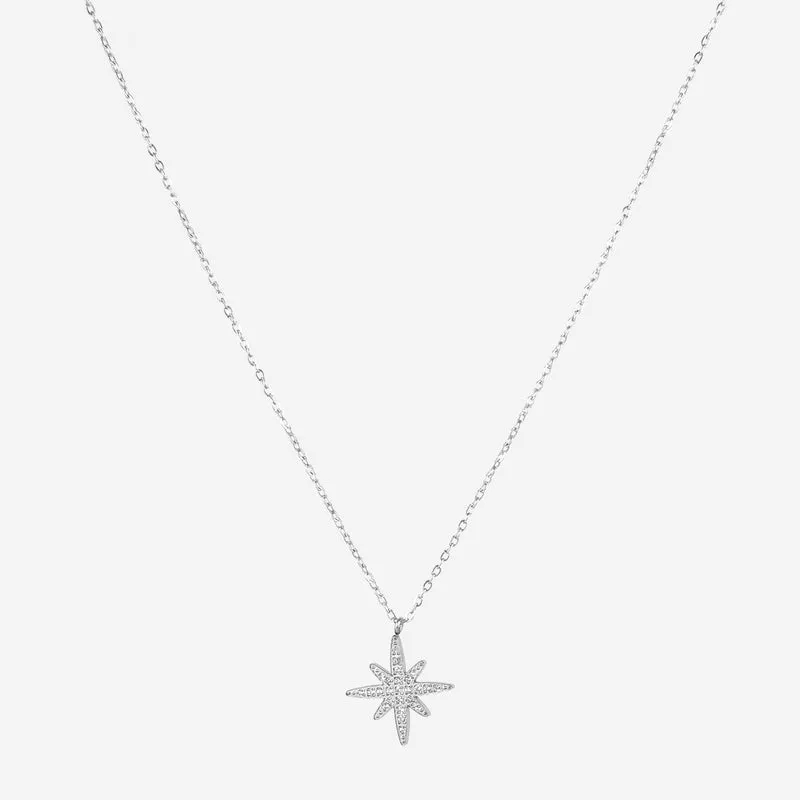 Collier Fin Pendentif étoile