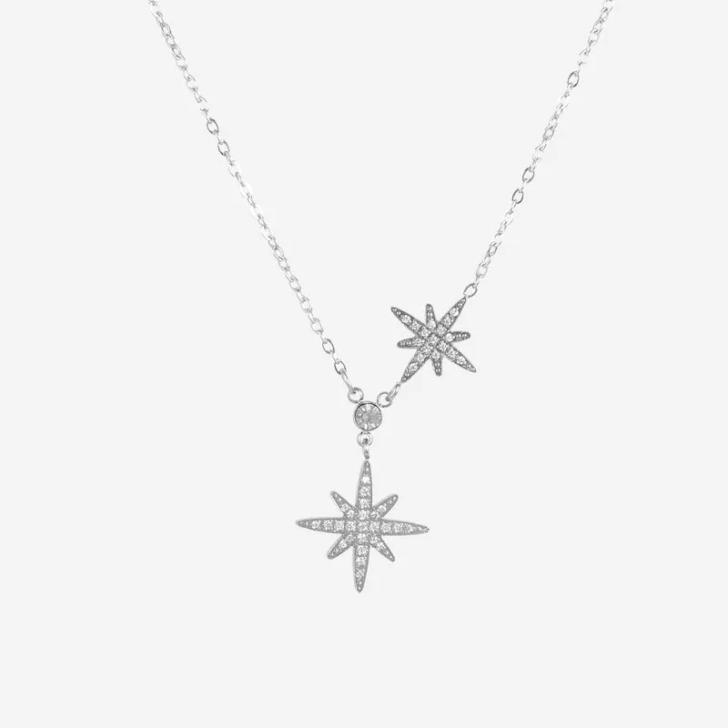 Collier Double étoile