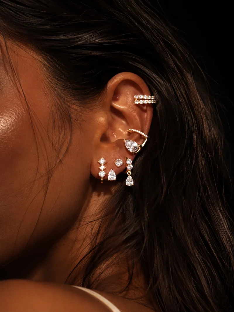 BOUCLE "CREOLE KISS DROP"