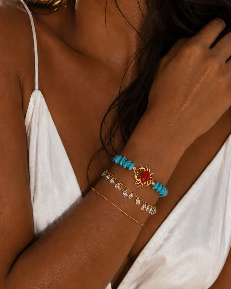 BRACELET "CRAB CABANA"