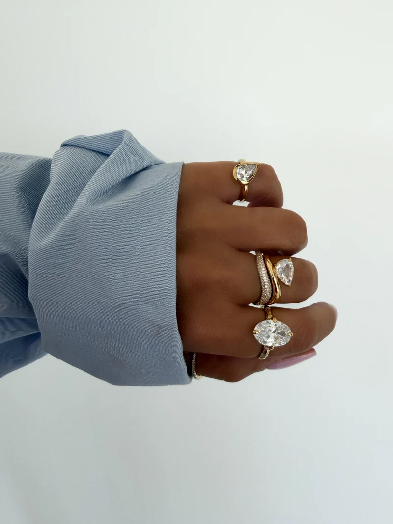 BAGUE "SUGAR DOUBLE"