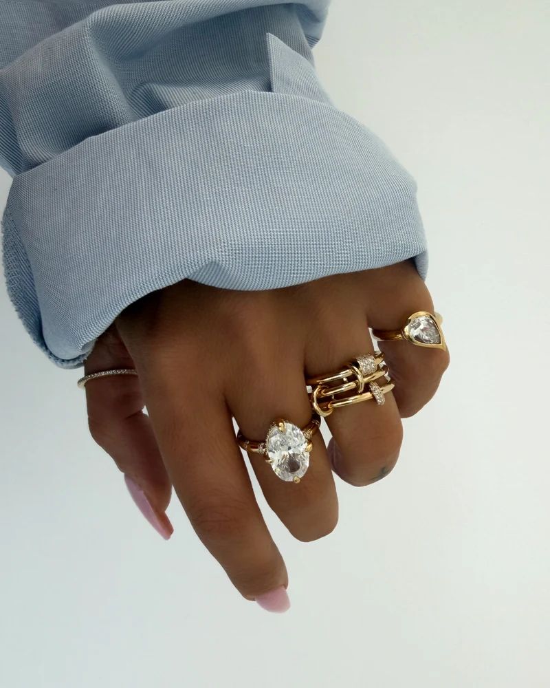 BAGUE "TRILOGY"