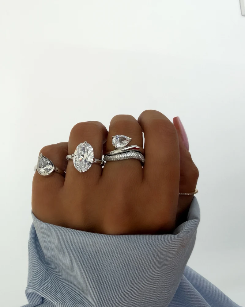 BAGUE "SUGAR DOUBLE"