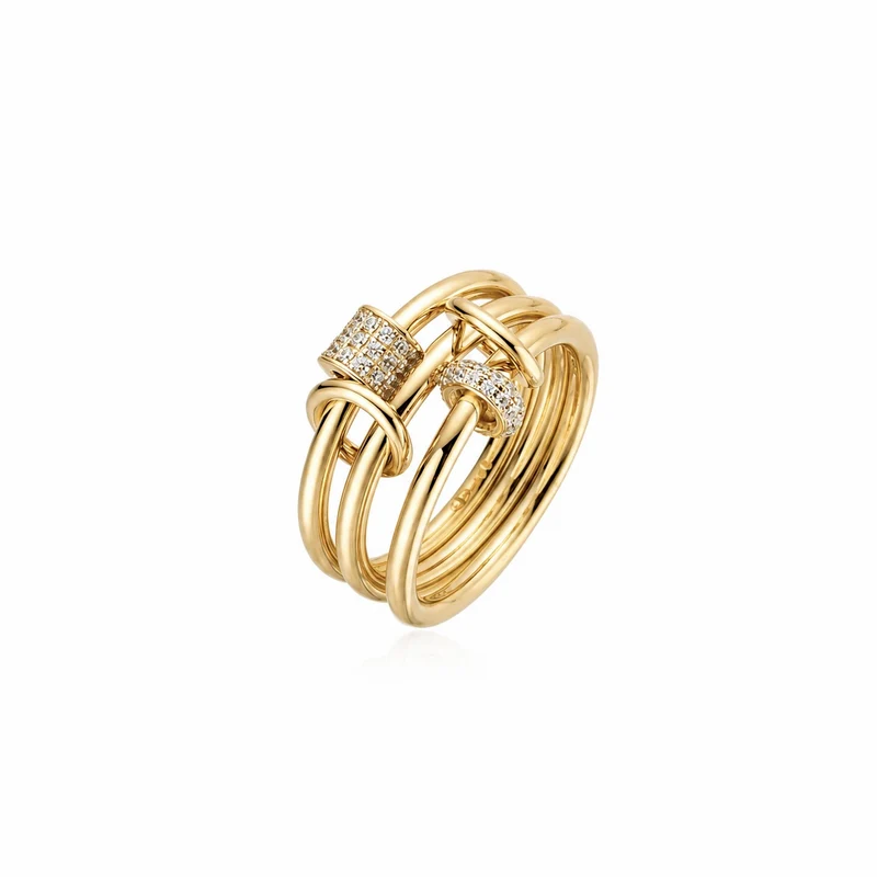 BAGUE "TRILOGY"