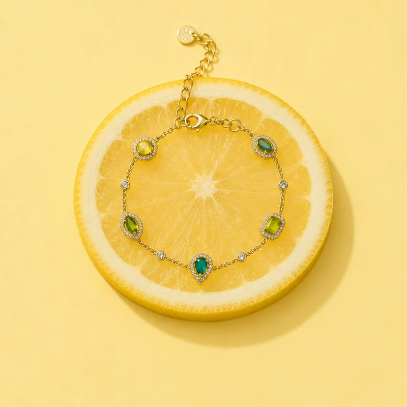 BRACELET "TRESOR LIME"