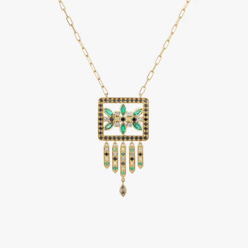 Rita Necklace 1–Green