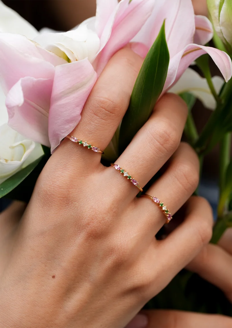 Gaia Ring 6–Peony