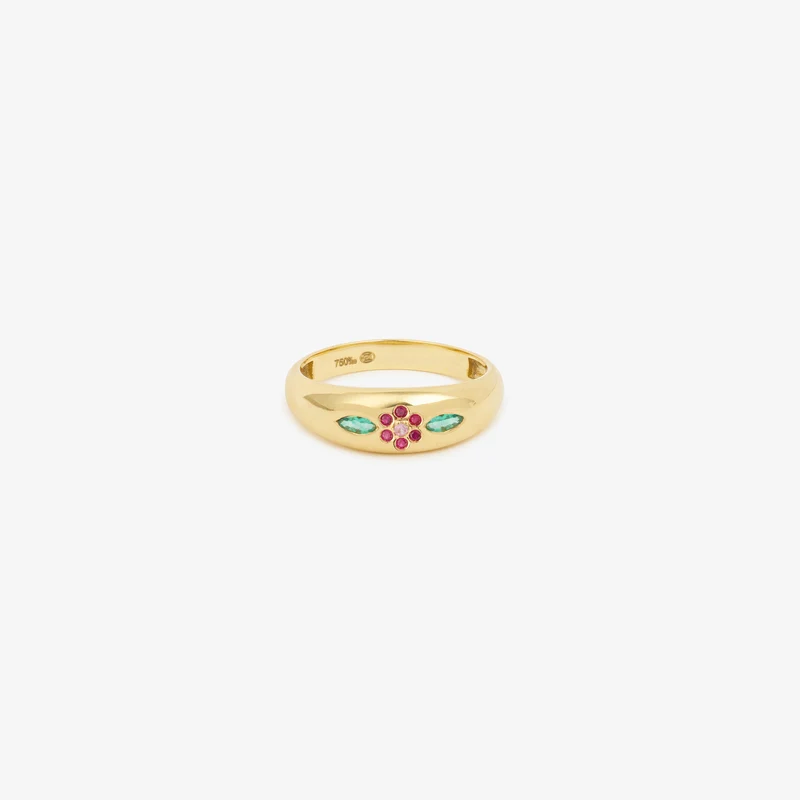 Miniflower Ring 2–Red