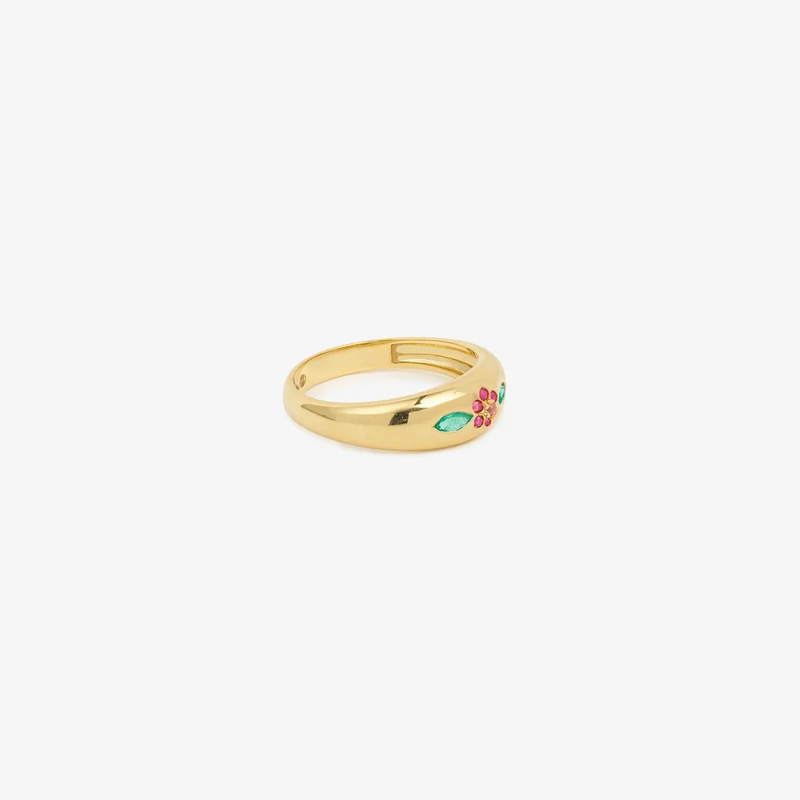 Miniflower Ring 2–Red