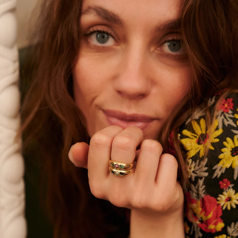 Miniflower Ring 2–Red