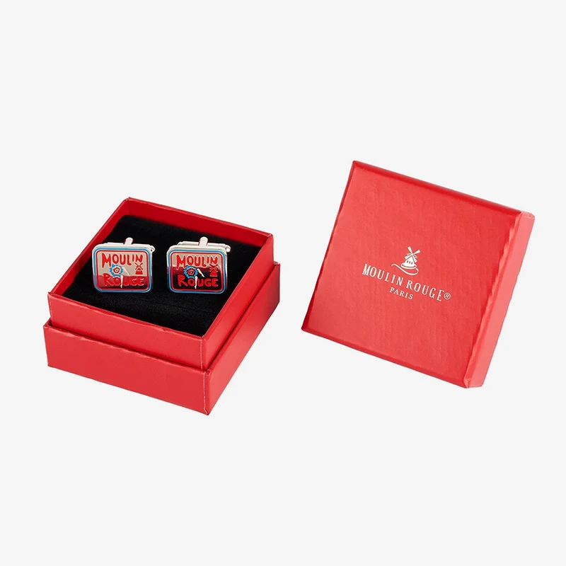 BOUTONS DE MANCHETTES BLASON CANCAN