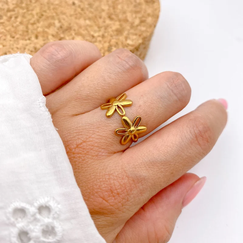 Bague BLONDINE acier