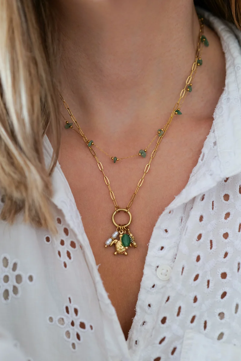 Collier ULRIKA acier