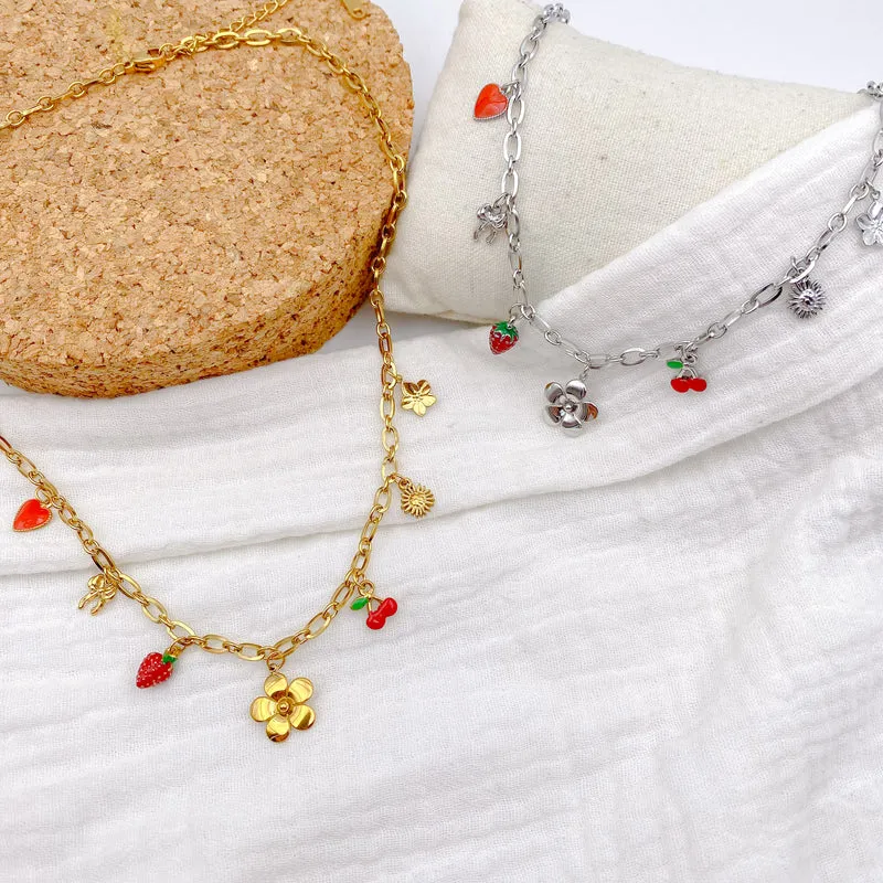 Collier HELIANE acier