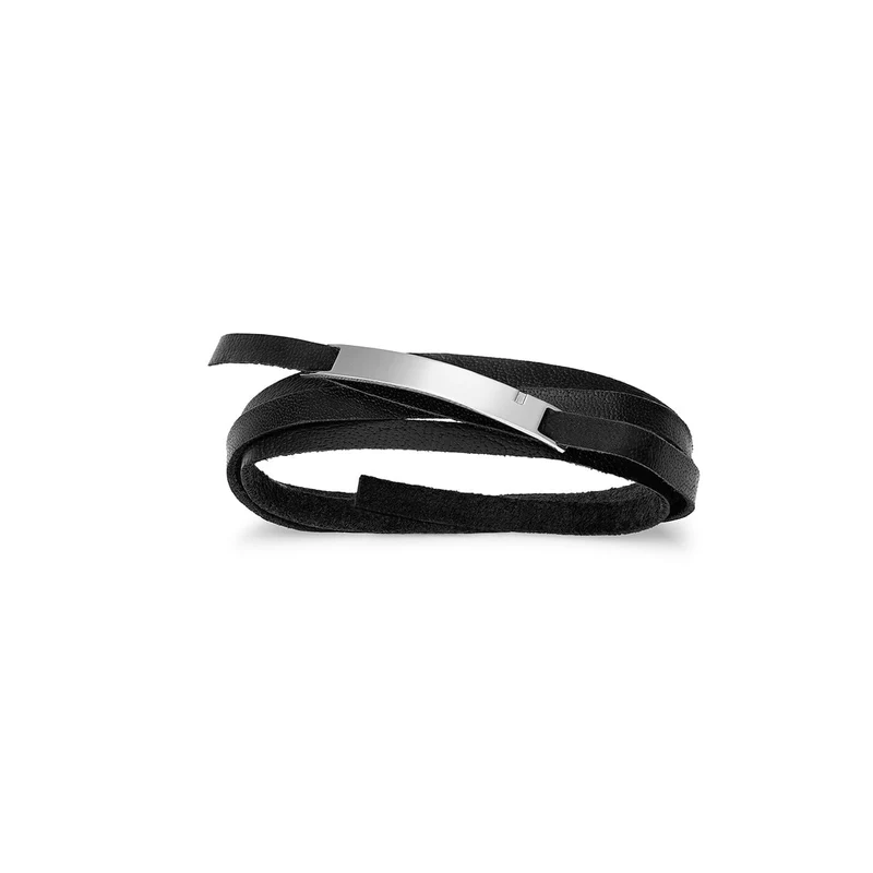 Bracelet cuir homme personnalisable | GOURMETTE