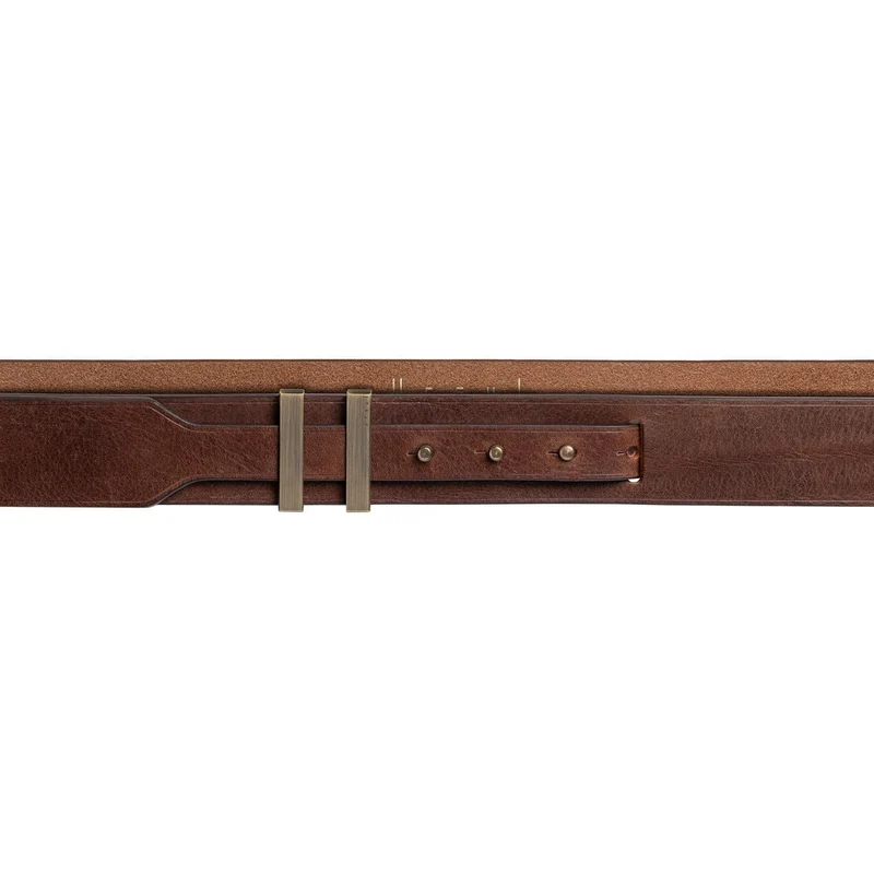 Ceinture homme marron vintage | SPARTIATE.34