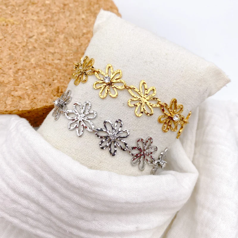 Bracelet PETUNIA acier