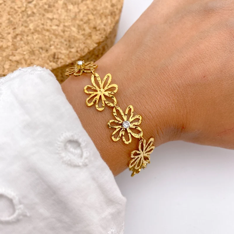 Bracelet PETUNIA acier